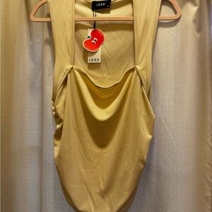 Cider Cream Ribbed Top